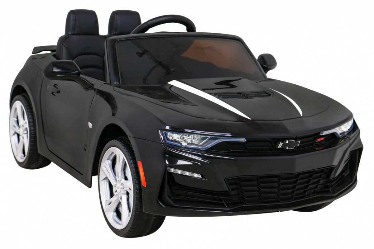 Vienvietis elektromobilis Chevrolet Camaro 2SS, juodas цена и информация | Elektromobiliai vaikams | pigu.lt