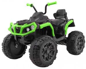 Квадроцикл ATV 2, зеленый - черный цена и информация | Электромобили для детей | pigu.lt
