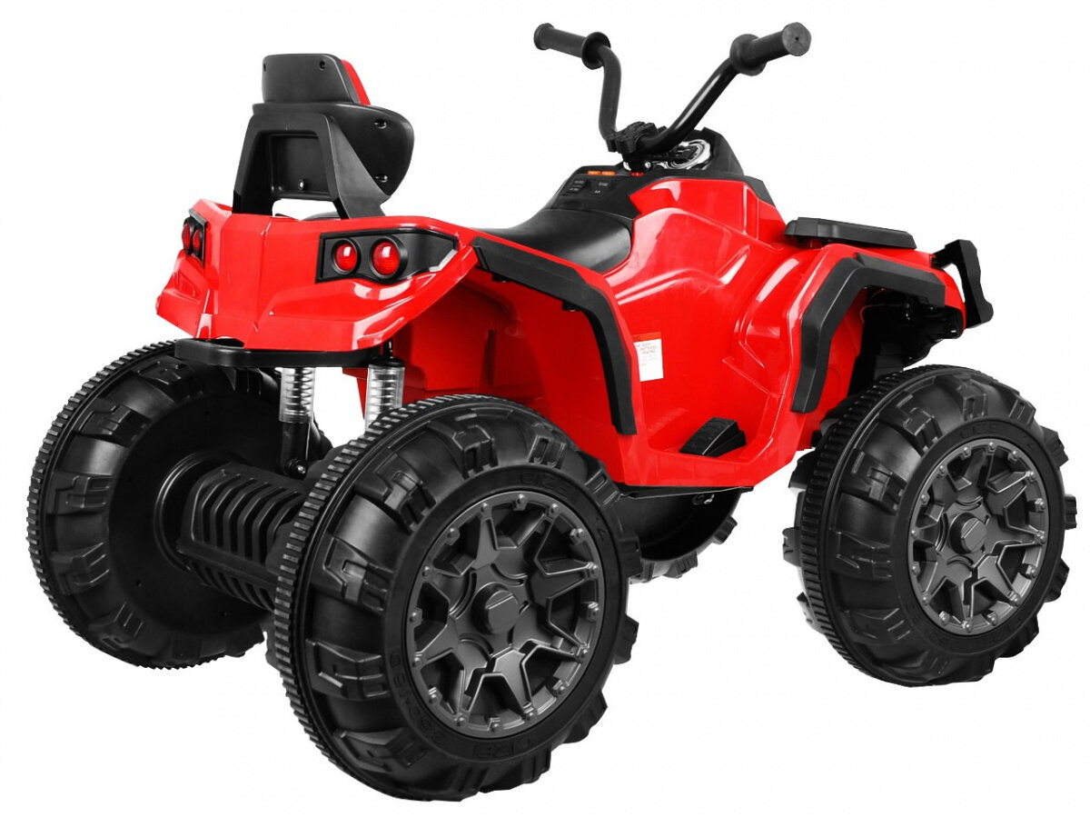 Vaikiškas keturratis Quad ATV, raudonas kaina ir informacija | Elektromobiliai vaikams | pigu.lt