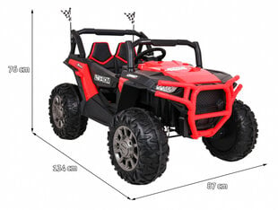 Elektromobilis Buggy Racer 4x4, raudonas kaina ir informacija | Elektromobiliai vaikams | pigu.lt