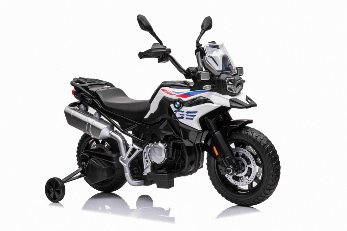 Elektrinis motociklas BMW F850GS, baltas kaina ir informacija | Elektromobiliai vaikams | pigu.lt