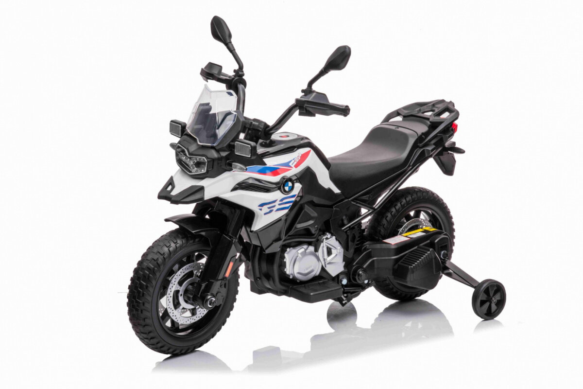 Elektrinis motociklas BMW F850GS, baltas kaina ir informacija | Elektromobiliai vaikams | pigu.lt