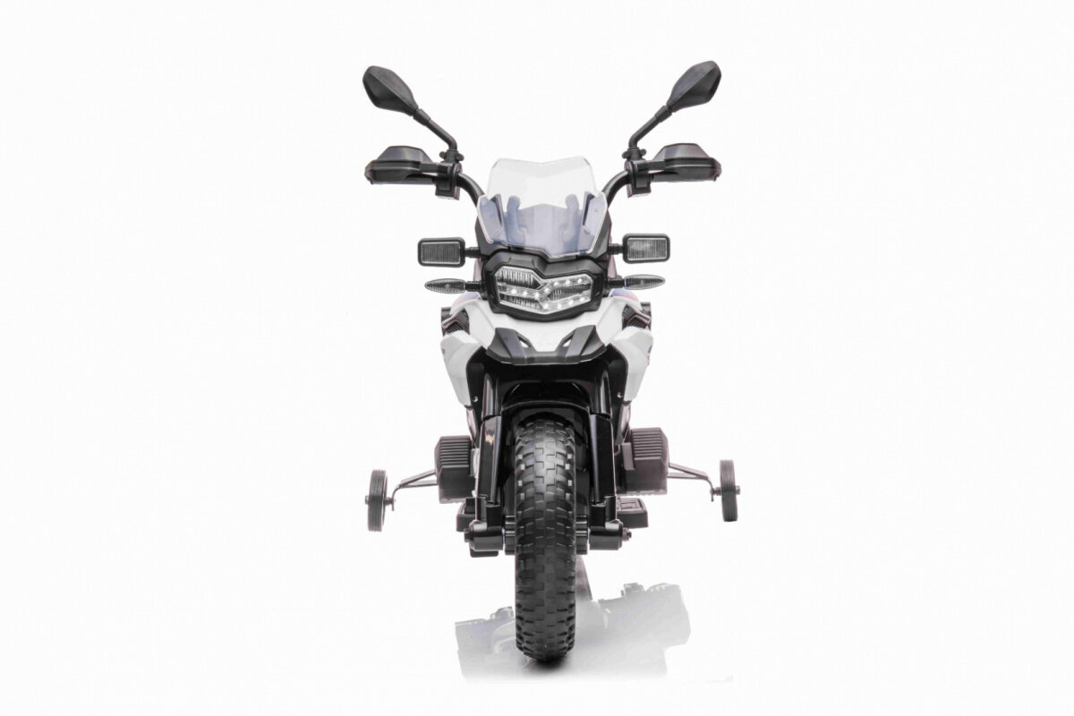 Elektrinis motociklas BMW F850GS, baltas kaina ir informacija | Elektromobiliai vaikams | pigu.lt