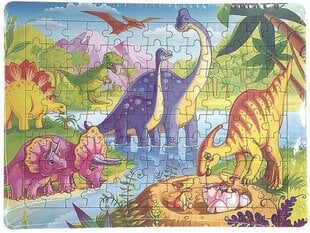 Dėlionė - Dinozaurų pasaulis kaina ir informacija | Dėlionės (puzzle) | pigu.lt