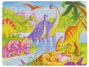 Dėlionė - Dinozaurų pasaulis kaina ir informacija | Dėlionės (puzzle) | pigu.lt