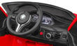 Vienvietis elektromobilis Bmw X6M, raudonas цена и информация | Elektromobiliai vaikams | pigu.lt