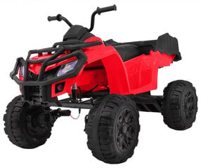 Keturratis "Quad XL ATV" su bagažine, raudonas kaina ir informacija | Elektromobiliai vaikams | pigu.lt