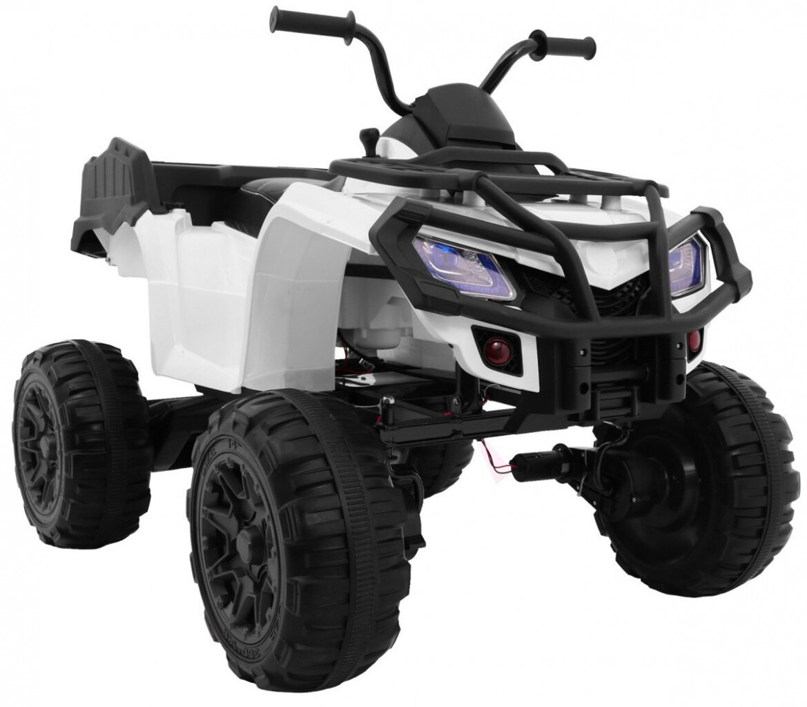 Vaikiškas keturratis Quad XL ATV, baltas цена и информация | Elektromobiliai vaikams | pigu.lt