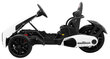Elektrinė transporto priemonė Bolide XR-1, baltas kaina ir informacija | Elektromobiliai vaikams | pigu.lt