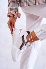 Sportiniai batai moterims Cross Jeans Wedge JJ2R4028C, balti цена и информация | Спортивная обувь, кроссовки для женщин | pigu.lt