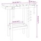 Darbastalis su spaustukais, 92x48x83cm kaina ir informacija | Mechaniniai įrankiai | pigu.lt