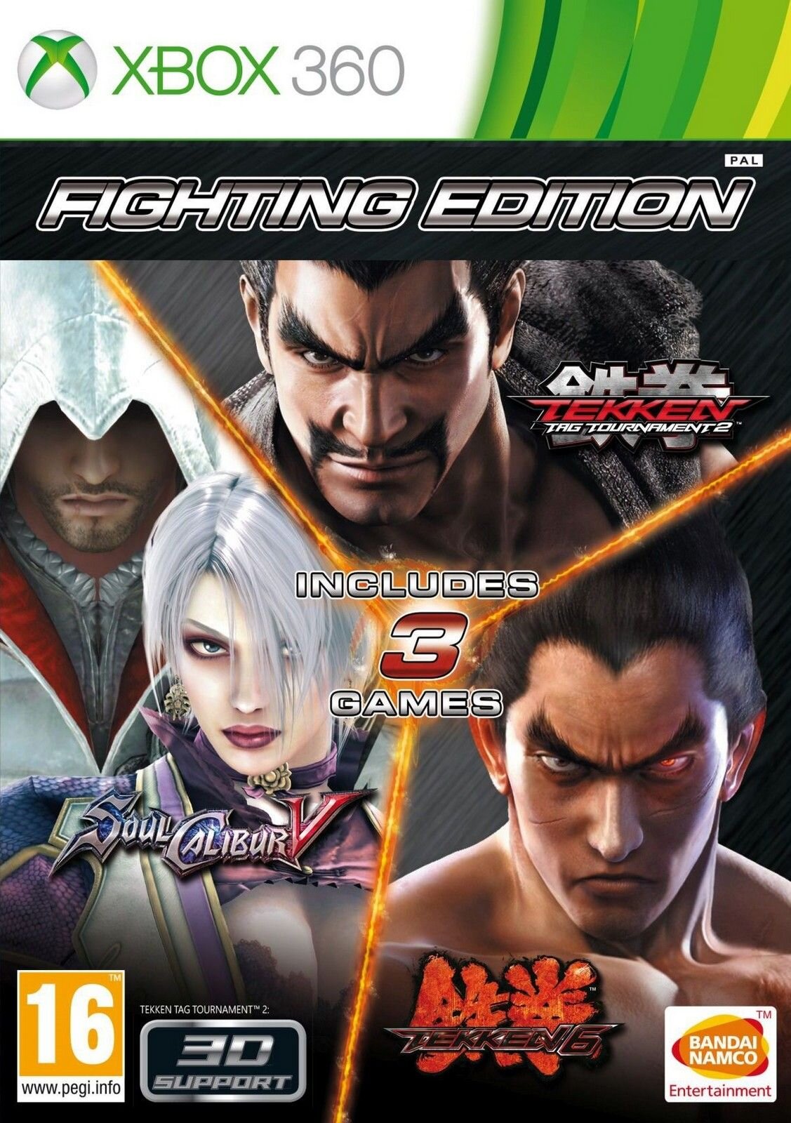 Компьютерная игра Xbox 360 Fighting Edition: Tekken 6, Tekken Tag Tournament  2, Soul Calibur V цена | pigu.lt