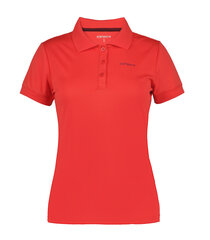 Icepeak moteriški polo marškinėliai BAYARD, koralų raudonumo kaina ir informacija | Marškinėliai moterims | pigu.lt