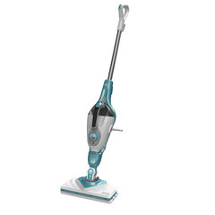 Аппарат для чистки паром Black & Decker Steam-Mop 500 ml 1600 W цена и информация | Пароочистители, оборудование для мытья полов | pigu.lt