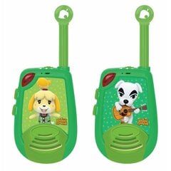 Walkie-Talkie Lexibook Animal Crossing Зеленый цена и информация | Радиостанции, рации | pigu.lt