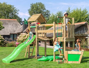 Žaidimo aikštelė Jungle Gym Voyager, žalia kaina ir informacija | Vaikų žaidimų nameliai | pigu.lt