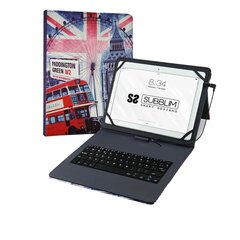 Чехол для планшета с клавиатурой Subblim England Испанская Qwerty цена и информация | Чехлы для планшетов и электронных книг | pigu.lt