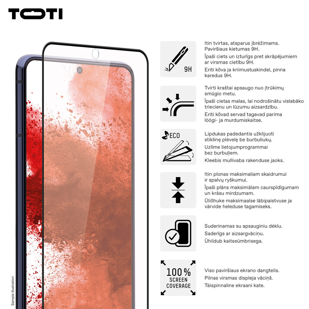 Premium Tempered glass 3D screen protector kaina ir informacija | Apsauginės plėvelės telefonams | pigu.lt