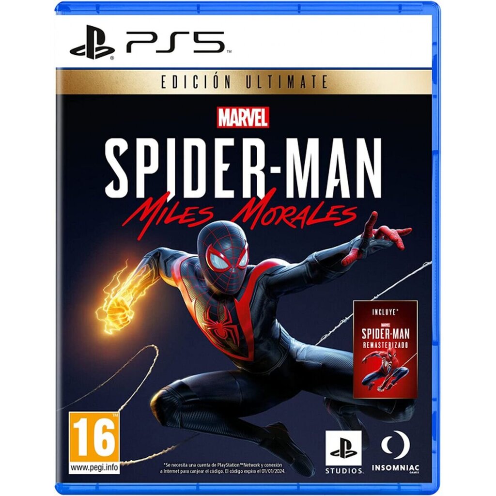 Spider-Man: Miles Morales Ultimate Edition, PS5 цена и информация | Kompiuteriniai žaidimai | pigu.lt
