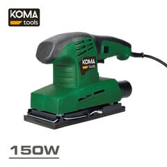 Orbitinis šlifuoklis Koma Tools 150 W kaina ir informacija | Mechaniniai įrankiai | pigu.lt