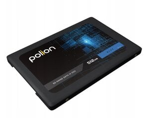 Жесткий диск SSD POLION 512GB 2.5" SATA III цена и информация | Внутренние жёсткие диски (HDD, SSD, Hybrid) | pigu.lt