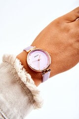 Moteriškas analoginis laikrodis Ernest Purple kaina ir informacija | Moteriški laikrodžiai | pigu.lt