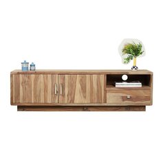 ТВ шкаф DKD Home Decor Деревянный (160 x 42 x 46 cm) цена и информация | Тумбы под телевизор | pigu.lt