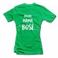 Moteriški marškinėliai "Mama. Žmona. Bosė" kaina ir informacija | Originalūs marškinėliai | pigu.lt
