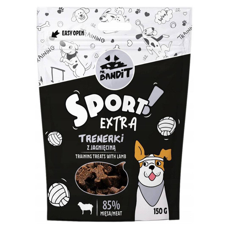 Mr. Bandit Sport Extra su ėriena, 150 g kaina ir informacija | Skanėstai šunims | pigu.lt