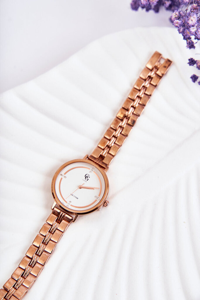 Laikrodis moterims GG Luxe Rose Gold kaina ir informacija | Moteriški laikrodžiai | pigu.lt