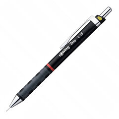 Automatinis pieštukas Rotring Tikky III Cc 0,35, juodas цена и информация | Письменные принадлежности | pigu.lt
