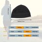 Kepurė PaixRuhe Unisex, juoda (2 vnt.) kaina ir informacija | Kepurės moterims | pigu.lt