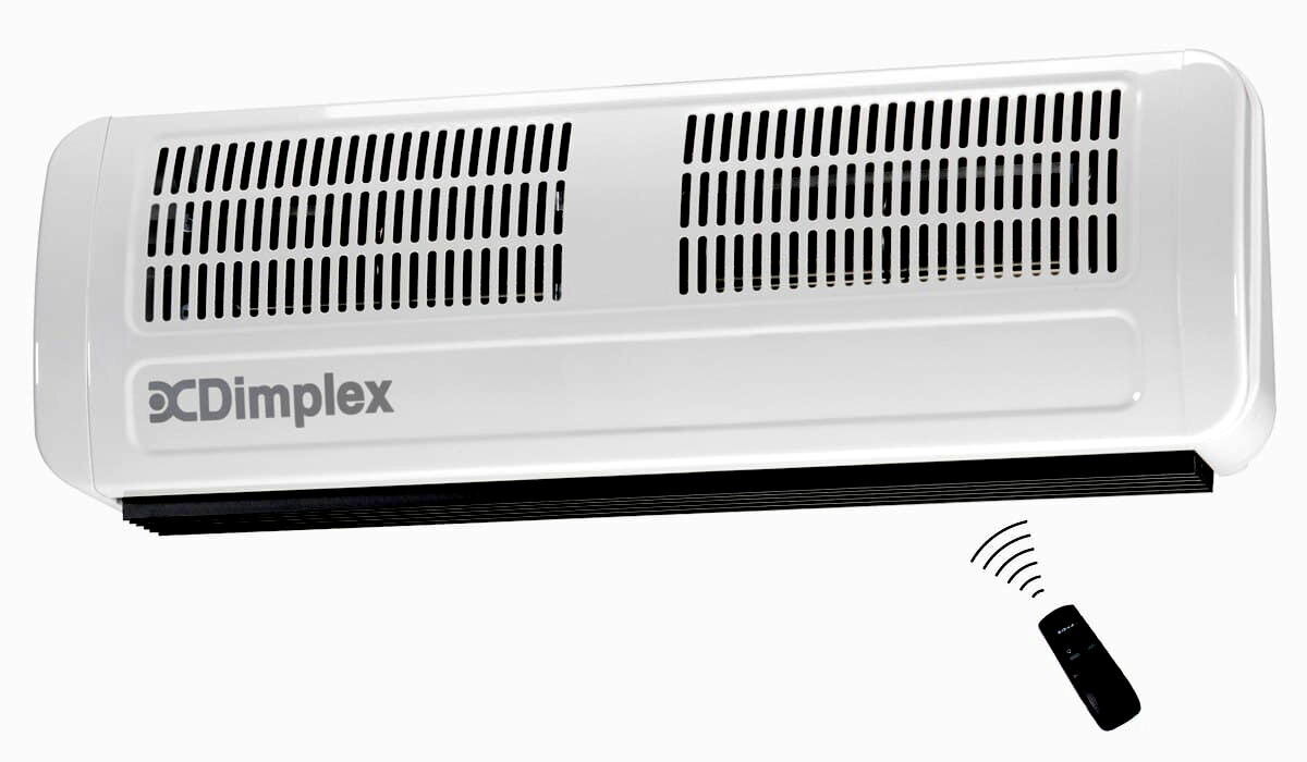 Pakabinamas elektrinis šildytuvas - oro užuolaida Dimplex AC 3RN 3,0 KW, 605x214x135 mm kaina ir informacija | Šildytuvai | pigu.lt