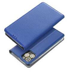 Etui Smart Magnet Book Case, mėlynas kaina ir informacija | Telefono dėklai | pigu.lt