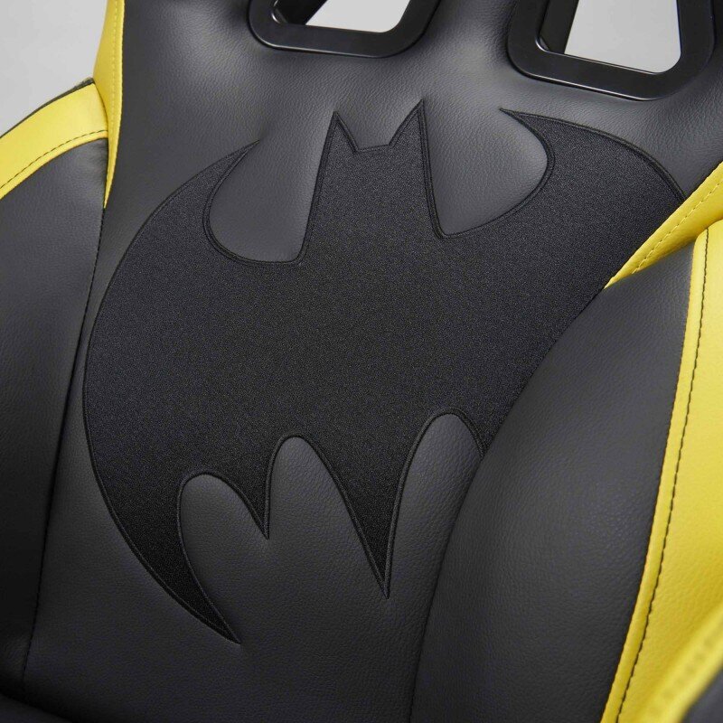 Žaidimų kėdė Subsonic Original Batman, juoda/geltona kaina ir informacija | Biuro kėdės | pigu.lt