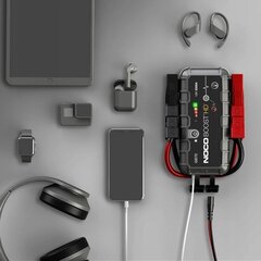 Пусковое устройство NOCO GB70 Boost 12V 2000A Jump Starter со встроенной батареей 12V/USB цена и информация | Зарядные устройства для аккумуляторов | pigu.lt