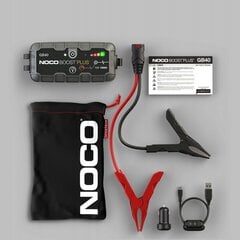 Пусковое устройство Noco GB40 Boost 12V 1000A Jump Starter со встроенной батареей 12V/USB цена и информация | Зарядные устройства для аккумуляторов | pigu.lt