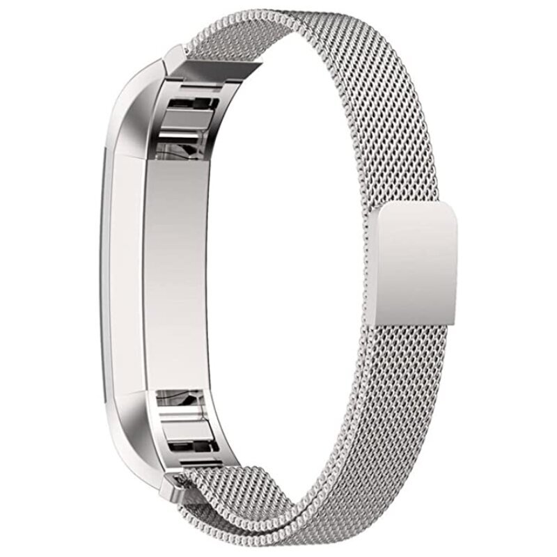 Julman Watch Band Silver kaina ir informacija | Išmaniųjų laikrodžių ir apyrankių priedai | pigu.lt