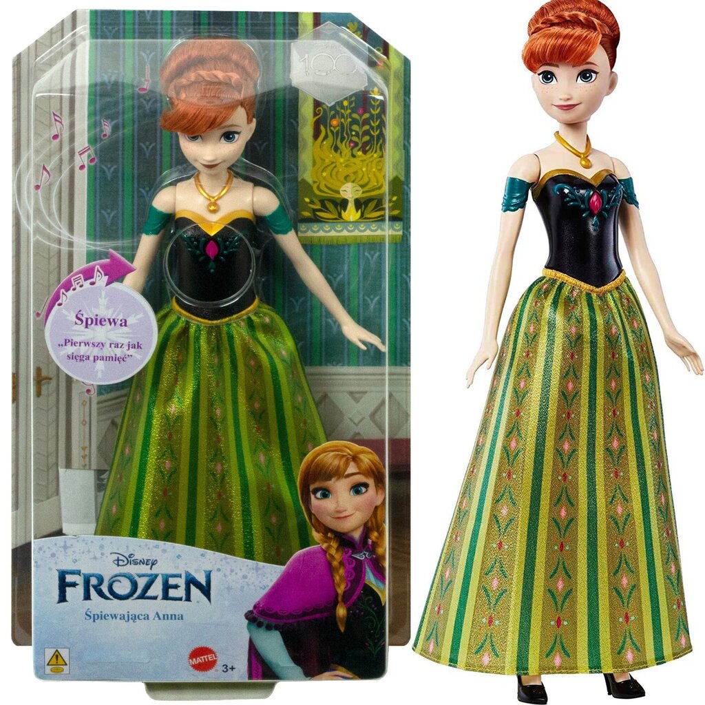 Lėlė Anna Frozen (Ledo šalis), 30 cm kaina ir informacija | Žaislai mergaitėms | pigu.lt