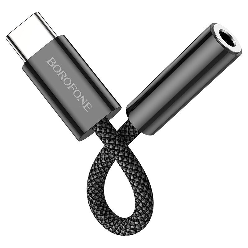 Adapteris Borofone BV15, USB-C, 3.5mm kaina ir informacija | Adapteriai, USB šakotuvai | pigu.lt