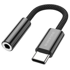 Adapteris Borofone BV15, USB-C, 3.5mm kaina ir informacija | Adapteriai, USB šakotuvai | pigu.lt