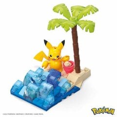 Пляжный всплеск MEGA Pokemon Pikachu цена и информация | Конструкторы и кубики | pigu.lt