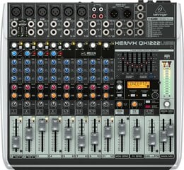 Behringer QX1222USB аудиомикшер 16 каналов kaina ir informacija | DJ пульты | pigu.lt