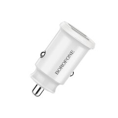 Borofone BZ8, 2xUSB, 2.4A kaina ir informacija | Krovikliai telefonams | pigu.lt