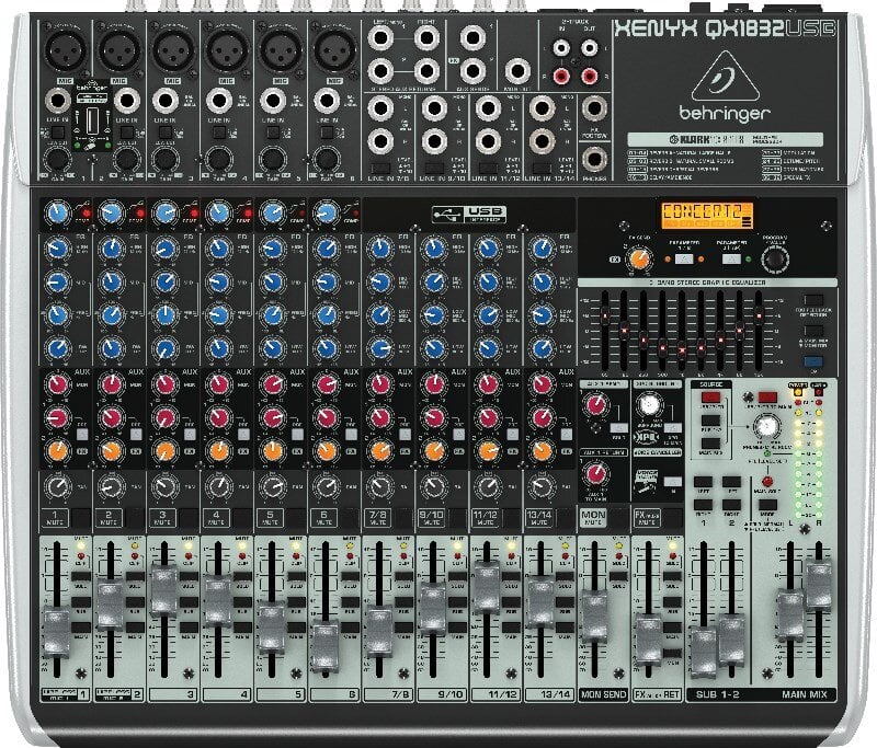 Behringer QX1832USB kaina ir informacija | DJ pultai | pigu.lt