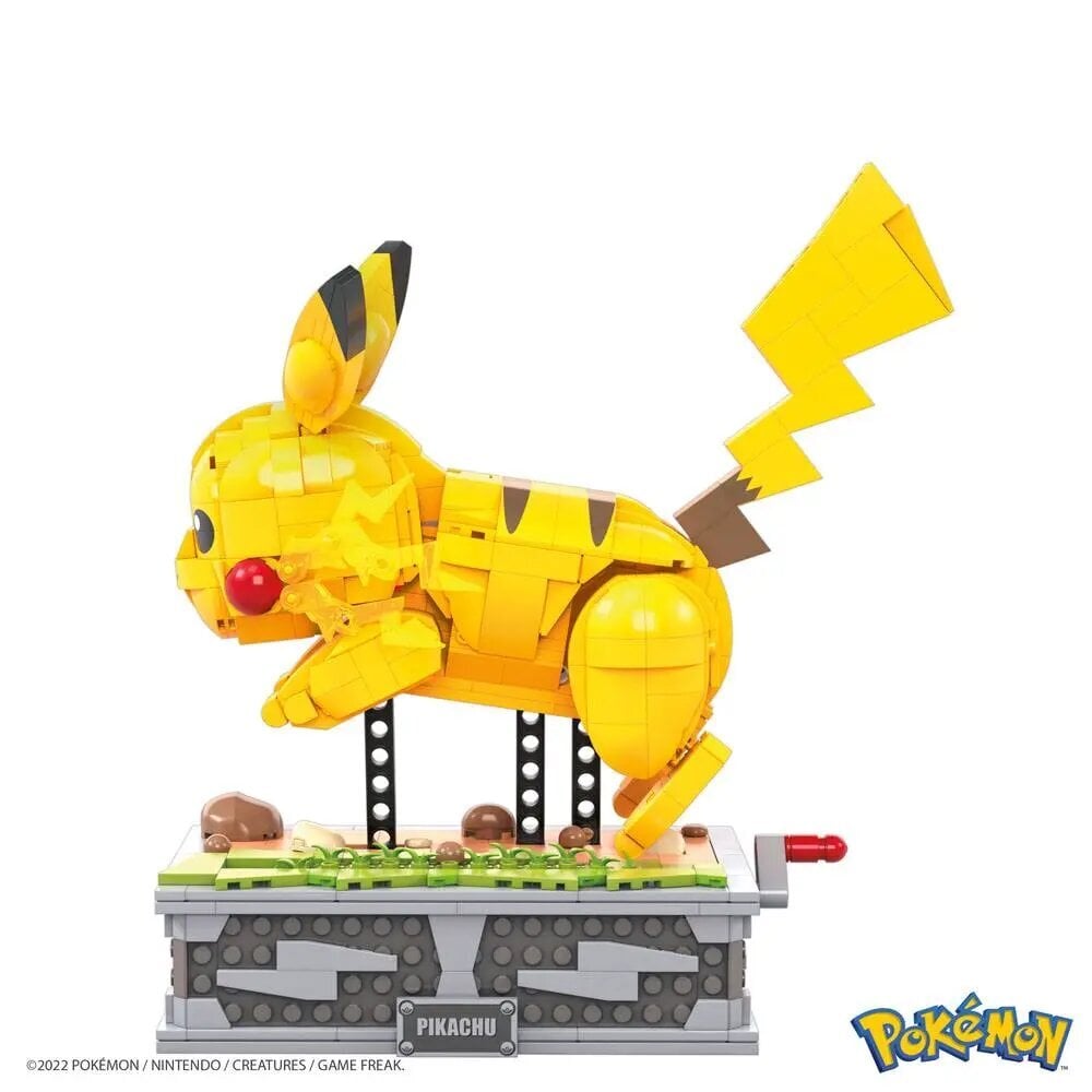 Konstruktorius Mega Blocks Pokemon Pikachu, 1092 d. kaina ir informacija | Konstruktoriai ir kaladėlės | pigu.lt