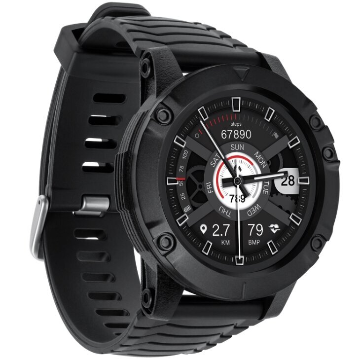 Krüger&Matz Activity Black kaina ir informacija | Išmanieji laikrodžiai (smartwatch) | pigu.lt