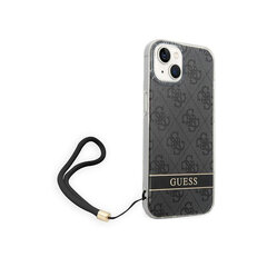 Guess GUOHCP14SH4STK skirtas iPhone 14, juoda kaina ir informacija | Telefono dėklai | pigu.lt