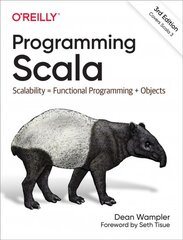 Programming Scala: Scalability = Functional Programming plus Objects 3rd edition цена и информация | Развивающие книги | pigu.lt