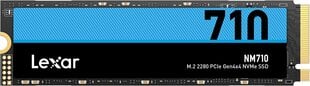 Lexar NM710, 1ТБ (LNM710X001T-RNNNG) цена и информация | Внутренние жёсткие диски (HDD, SSD, Hybrid) | pigu.lt